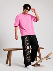 Moon Blossom Baggy Pants