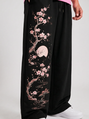 Moon Blossom Baggy Pants