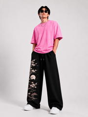 Moon Blossom Baggy Pants