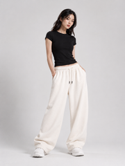 Essential Unisex Joggers - Cream