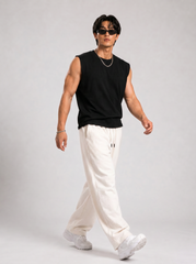 Essential Unisex Joggers - Cream
