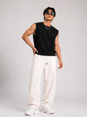Essential Unisex Joggers - Cream